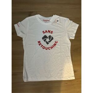 NEW Lot of 2 Limited Edition Erin & Sara Sans Retouching Beauty Tshirt S